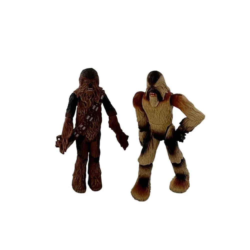 Vtg Original Trilogy Hasbro LFL 2004 Star Wars Figures Chewbacca‎ Set Action